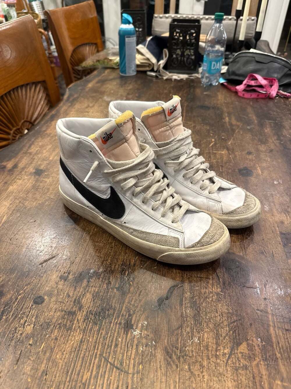 Nike Blazer Mid '77 Vintage White Black BQ6806-100 Men's Size 11
